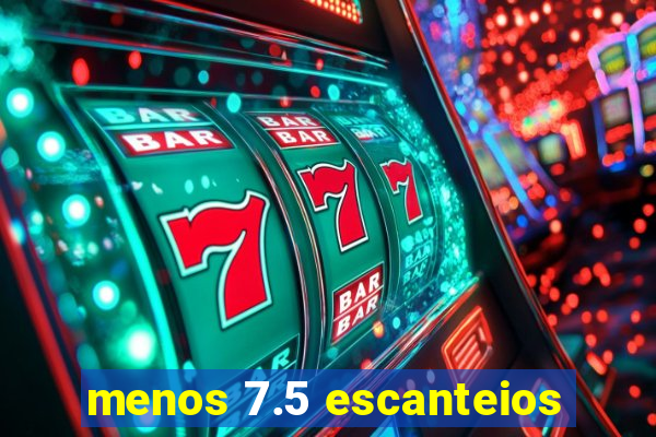 menos 7.5 escanteios
